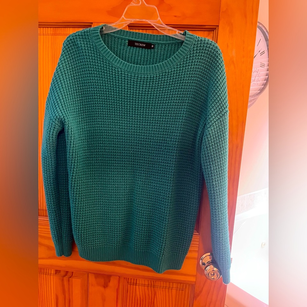 Cable knit sweater